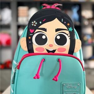 Loungefly Disney Wreck-It Ralph Vanellope Mini Backpack